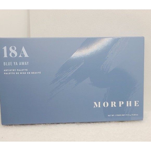 Morphe Other - Morphe 18A Blue Ya Away Artistry Eyeshadow Palette